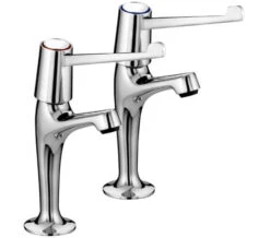 Bristan Value Lever High Neck Chrome Pillar Taps -Duravit Store M700 2021 8 26 12 11 42 876