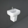 RAK Metropolitan 1 Tap Hole White Basin With Semi Pedestal 420mm - MET42BAS1 -Duravit Store M700 2021 8 6 11 28 7 213