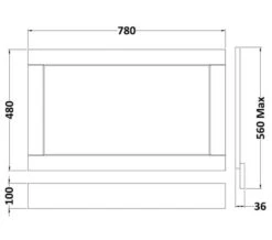 Hudson Reed Old London 680mm End Bath Panel -Duravit Store M700 2021 9 16 8 16 25 767