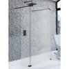 Kudos Ultimate Black 1952mm High Flat 10mm Glass Shower Panel -Duravit Store M700 2021 9 17 12 54 10 186