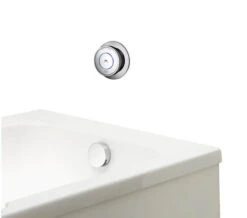 Aqualisa Quartz Classic Smart Digital Bath Filler With Overflow