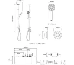 Aqualisa Quartz Classic Smart Digital Exposed Shower Set 8 Aqualisa Quartz Classic Smart Digital Exposed Shower Set -Duravit Store M700 2021 9 17 7 48 13 692