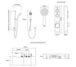 Aqualisa ISystem Smart Concealed Shower Valve With Kit -Duravit Store M700 2021 9 21 9 24 17 143