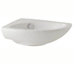 Kartell K-Vit G4K 515 X 410mm White Corner Basin