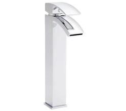 Kartell K-Vit Flair Hi-Rise Chrome Mono Basin Mixer Tap
