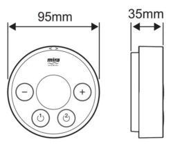 Mira Platinum Dual Wireless Controller Black -Duravit Store M700 2021 9 3 15 12 8 323