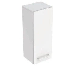 Geberit Selnova Square 330 X 850mm Wall Hung Single Door Medium Side Cabinet -Duravit Store M700 2021 9 4 8 12 21 857.276.00.120QS20M