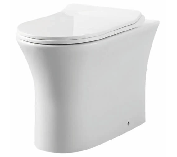 Joseph Miles Viva Rimless Comfort Height Back To Wall Pan With Soft Close Seat 4 Joseph Miles Viva Rimless Comfort Height Back To Wall Pan With Soft Close Seat - Image 2