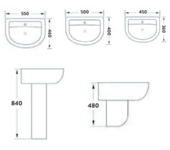 Joseph Miles Viva White Basin With Pedestal -Duravit Store M700 2022 1 1 7 23 26 289