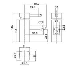 Joseph Miles Forme Chrome Basin Mixer Tap -Duravit Store M700 2022 1 11 7 5 32 202