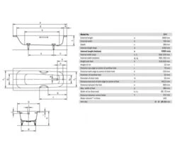Kaldewei Eurowa 1600 X 700mm Single Ended Steel Bath White -Duravit Store M700 2022 1 18 13 52 3 364