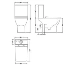 Nuie Ava 375 X 610mm Closed Coupled Rimless White Pan With Cistern And Seat -Duravit Store M700 2022 1 21 10 26 6 30