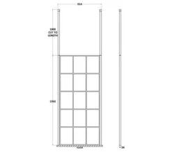 Hudson Reed Black Frame Shower Screen And Ceiling Post -Duravit Store M700 2022 1 21 8 30 33 686