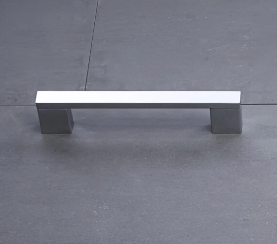 Roper Rhodes Modern Square Chrome Grab Bar 5 Roper Rhodes Modern Square Chrome Grab Bar - Image 3