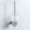 Smedbo Home Chrome Toilet Brush With Frosted Glass Container 2 Smedbo Home Chrome Toilet Brush With Frosted Glass Container -Duravit Store M700 2022 10 10 13 30 14 239