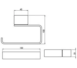 Roper Rhodes Horizon Chrome Toilet Roll Holder -Duravit Store M700 2022 10 10 14 19 44 188