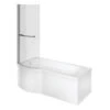 Joseph Miles Destry P-Shape 0 Tap-Hole Shower Bath Pack -Duravit Store M700 2022 10 11 10 21 32 857