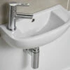 Essential Lily Slimline 450mm White Compact Basin -Duravit Store M700 2022 10 15 8 24 38 316