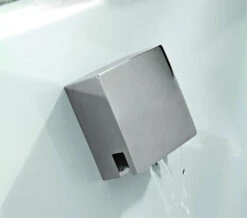 AquaFlow Cube Chrome Cascading Bath Filler Spout