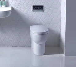 Roper Rhodes Zest White 350 X 450mm Short Projection Back To Wall WC Toilet