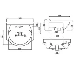 Essential Alaska 1 Door Vanity Unit 450mm And Basin -Duravit Store M700 2022 10 22 7 38 16 23