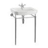 Burlington Victorian 610mm White Large Basin And Wash Stand -Duravit Store M700 2022 10 22 7 58 25 560