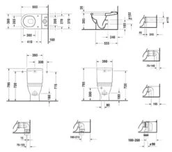 Duravit Starck 3 Close Coupled Toilet With Cistern 655mm -Duravit Store M700 2022 10 22 9 30 49 381