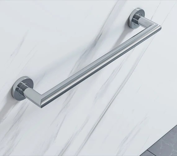 Vado Spa 300mm Chrome Wall Mounted Grab Or Towel Rail 3 Vado Spa 300mm Chrome Wall Mounted Grab Or Towel Rail