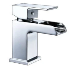 Deva Sparkle Deck Mounted Chrome Mono Basin Mixer Tap