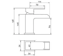 Deva Sparkle Deck Mounted Chrome Mono Basin Mixer Tap -Duravit Store M700 2022 10 3 14 5 25 226
