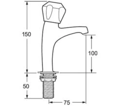 Deva Profile Chrome Deck Mounted Pair Of Sink Taps -Duravit Store M700 2022 10 4 7 29 37 923