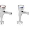 Deva Profile Chrome Deck Mounted Pair Of Sink Taps -Duravit Store M700 2022 10 4 7 29 6 585