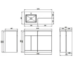 Royo Aquatrend Petite Floor Standing Cabinet And Back To Wall WC Unit -Duravit Store M700 2022 10 4 8 18 38 829