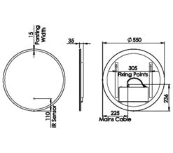 Roper Rhodes Eminence Illuminated LED Mirror -Duravit Store M700 2022 10 5 15 38 3 94