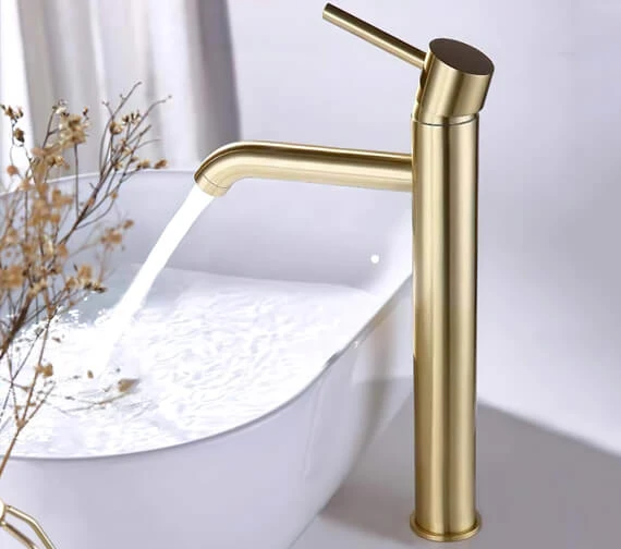 Aqua Edition Mineral Tall Mono Basin Mixer Tap 3 Aqua Edition Mineral Tall Mono Basin Mixer Tap