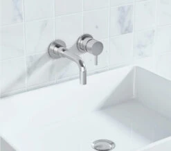 Crosswater MPRO 2 Hole Wall Mounted Basin Mixer Tap