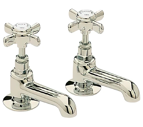 Heritage Dawlish Pair Of Basin Pillar Taps 6 Heritage Dawlish Pair Of Basin Pillar Taps - Image 4