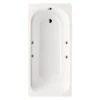 Kaldewei Eurowa 1500 X 700mm Twin Grip Hole Single Ended Steel Bath - 2TH