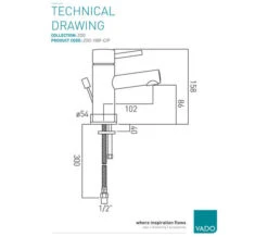 Vado Zoo Single Lever Smooth Bodied Mono Basin Mixer Tap -Duravit Store M700 2022 11 25 9 6 30 843