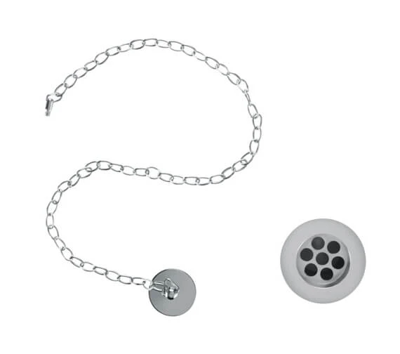 Burlington Basin Plug And Chain Slotted Waste 3 Burlington Basin Plug And Chain Slotted Waste