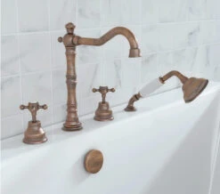 Tre Mercati Allora 4 Tap Hole Bath Shower Mixer Tap With Kit -Duravit Store M700 2022 11 29 15 26 0 575