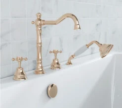 Tre Mercati Allora 4 Tap Hole Bath Shower Mixer Tap With Kit -Duravit Store M700 2022 11 29 15 26 12 644