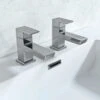 Bristan Cobalt Deck Mounted Pair Of Basin Taps -Duravit Store M700 2022 11 4 11 57 16 409