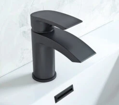 RAK Curve Mini Mono Basin Mixer Tap With Clicker Waste -Duravit Store M700 2022 11 5 10 7 33 358