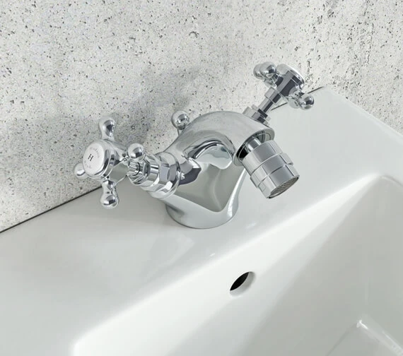 Hudson Reed Topaz Bidet Tap Chrome With Pop Up Waste 3 Hudson Reed Topaz Bidet Tap Chrome With Pop Up Waste