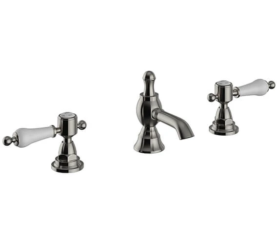 Heritage Glastonbury 3 Taphole Basin Mixer Tap With Levers 8 Heritage Glastonbury 3 Taphole Basin Mixer Tap With Levers - Image 6