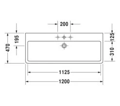 Duravit Ketho 440mm Depth 1 Drawer Wall Mounted Vanity Unit -Duravit Store M700 2022 12 8 9 3 8 781
