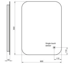 Joseph Miles Aura LED Mirror With Demister Pad And Shaver Socket 14 Joseph Miles Aura LED Mirror With Demister Pad And Shaver Socket -Duravit Store M700 2022 2 10 10 35 9 98