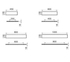 VitrA S50 High Gloss White Wooden Shelf -Duravit Store M700 2022 2 22 6 39 5 194