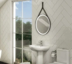 Joseph Miles Belini 600mm Round LED Mirror With Demister Pad